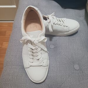 Frye leather tennis shoes (Worn once) 7.5